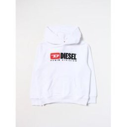 Diesel Felpa in cotone Bianco Taglia 6