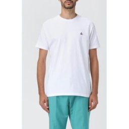 Vivienne Westwood T-shirt con mini logo Bianco Taglia L