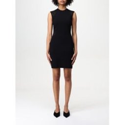 Stella McCartney Abito mini in jersey Nero Taglia S