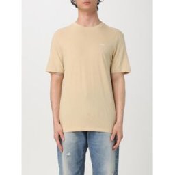 Hugo T-shirt basic con mini logo Beige Taglia XXL