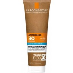 LA ROCHE POSAY-PHAS (L'Oreal) Anthelios Latte Solare Idratante SPF30 Paper - Protezione solare resistente all'acqua per viso e corpo - 250 ml