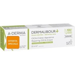 ADERMA (Pierre Fabre It.SpA) A-Derma Dermalibour+ Cica Crema Ristrutturante - Crema purificante per pelle irritata di tutta la famiglia - 50 ml - Offerta speciale