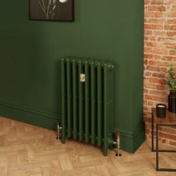 HudsonReed Radiatore Tradizionale in Ghisa a 4 Colonne Alto 960mm - Finitura Verde Duck Green di Farrow & Ball - Mercury
