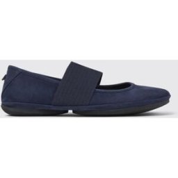 Camper Ballerina Right in nabuk Blue Taglia 36