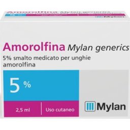 MYLAN SpA AMOROLFINA Smalto per Onicomicosi 5% 2,5ml