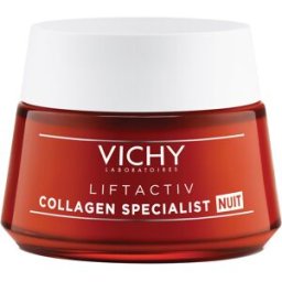 VICHY (L'Oreal Italia SpA) Vichy Liftactiv Collagen Specialist Crema Viso da Notte - Crema viso antirughe - 50 ml