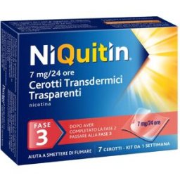 PERRIGO ITALIA Srl NIQUITIN*7 Cer.Transd. 7mg/24H