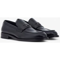 Roberto Cavalli Mocassini In Pelle - Male Loafers E Mocassini Nero 41