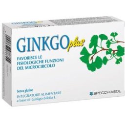 Specchiasol Ginkgo Plus Integratore Memoria e Microcircolo 30 Capsule
