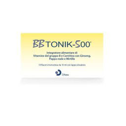 Btonik 500 integratore per stanchezza e affaticamento 10 flaconcini