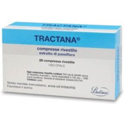 TILMAN SA Tractana 200 mg - A base di Passiflora ideale per stress e ansia - 28 Compresse