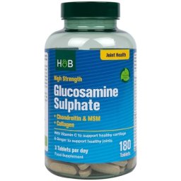 High Strength Glucosamine Sulphate + Chondroitin & MSM + Collagen