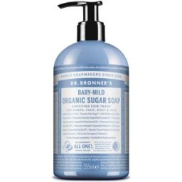 DR Bronners Dr. Bronner's Sapone di Zucchero Bio Senza Profumo 355 ml liquido