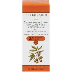 L'Erbolario L`Erbolario Crema Solare Viso Anti-tempo SPF 25 75 ml solare