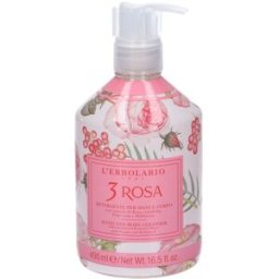 L'Erbolario L`Erbolario Detergente Mani e Corpo 3 Rosa 490 ml