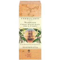 L'Erbolario L`Erbolario Crema Profumata per il Corpo Vaniglia 150 ml la pelle