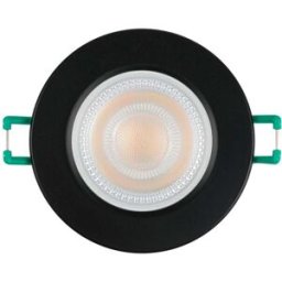 Feilo_sylvania FARETTO INCASSO LED SYLVANIA SYLSPT 5,5W 550 lm CCT NERO CON GHIERA SILVER FORO Ø74mm IP65