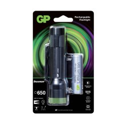 GP Battery Torcia LED CR41 Penna 650LM con 1 Batteria Mini Stilo AAA