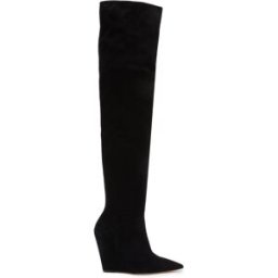 Stuart Weitzman Saloon 100 Wedge Boot - Donna Nero 36.5