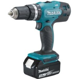 Makita TRAPANO BATTENTE 18 V DHP453RFJ 2 BATTERIE LITIO 3,0 Ah PESO 1,4 kg