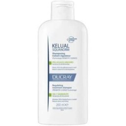 DUCRAY (Pierre Fabre It. SpA) Ducray Kelual Squanorm Shampoo Trattante Regolatore - Shampoo anti-forfora grassa - 200 ml