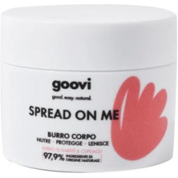 THE GOOD VIBES COMPANY Srl Goovi Spread On Me Burro Corpo Nutriente - Burro idratante e lenitivo - 221 g