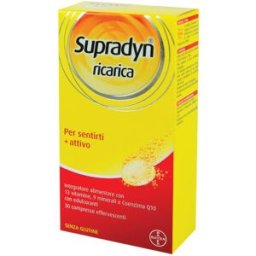Supradyn Ricarica - multivitaminico per adulti - 30 compresse effervescenti