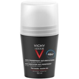 Vichy Homme deodorante roll on pelle sensibile 50 millilitri