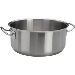 Ballarini Professionale Casseruola media in acciaio inox per induzione 18/10, diam.24cm