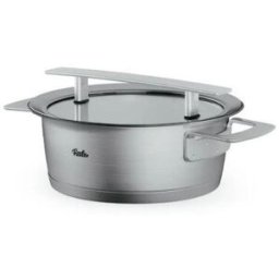 Casseruola in Acciaio inox diam. 24cm con coperchio linea Phi Collection Fissler