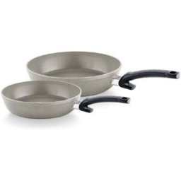 Set 2 pezzi con Padella diam. da 24 e 28cm linea Ceratal Comfort Fissler