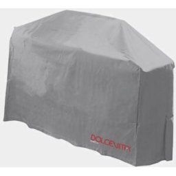 Copertina in PVb grigia per barbecue Dolcevita a 2/3 fuochi con carrello