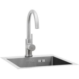 Lavello Bull Premium Small e Miscelatore Caldo/Freddo a leva singola