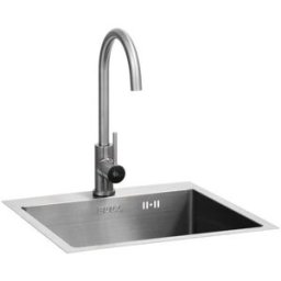 Lavello Bull Premium Large e Miscelatore Caldo/Freddo a leva singola