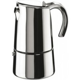 Pintinox Caffettiera moka Bella per induzione (con riduttore), 2-4 tazze