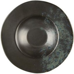 Pasta Bowl color nero con puntini blu Le Coq Phobos, diam. 28,5cm, 6 pezzi