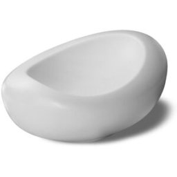 Coppa ovale gourmet bianco in porcellana Le Coq Ninfa, cm 20x15, 6 pezzi