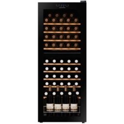 Dunavox Cantinetta 2 temperature posizionamento libero, porta vetrata e maniglia a tasca, classe G, 50 bottiglie - DXFH-50.142