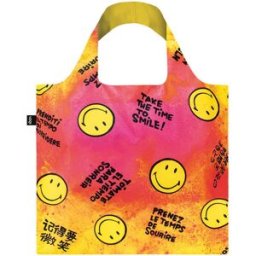 Loq Loqi Store Borsa spesa 'Smiley Time to Smile' di Loq Loqi ,cm 50x42x69