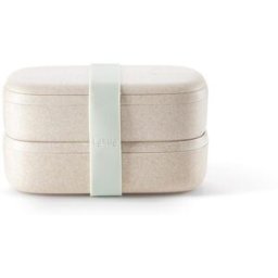Lekue Lunchbox To-Go Organic Collection, cm 19x10x11, 2 pezzi