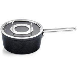 Pentolino in alluminio con manico e Coperchio di diam. 18cm linea Adamant Fissler