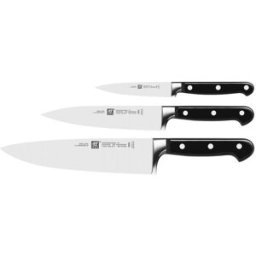 Set di coltelli 3 pezzi da cucina serie Professional S di Zwilling