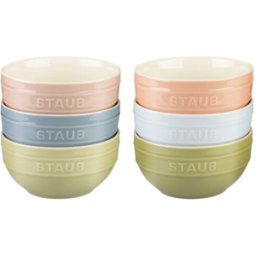Set di ciotole Macaron in ceramica Staub colori misti, diam.14cm 6 pezzi