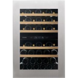 Dunavox Cantina Linea Horizon porta 'full glass' inox push to open, classe F, 44 bottiglie - DVH-44.120DSS.TO