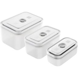 Zwilling piccoli elettrodomestici Set di contenitori sottovuoto in plastica, 3 pezzi, Zwilling