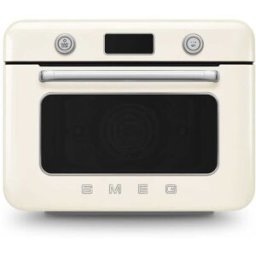 Smeg Forno combinato a vapore da appoggio 50's Style - Panna - COF01CREU