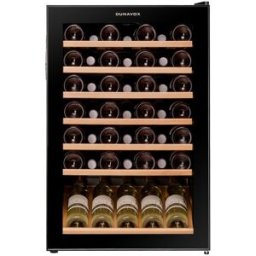 Dunavox Cantinetta 1 temperatura posizionamento libero - porta vetrata e maniglia a tasca, Classe G, 48 bottiglie - DXFH-48.130