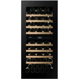 Dunavox Cantina Linea Noble porta 'full glass' nera push to open, classe F, 70 bottiglie - DVN-70.185DB.TO