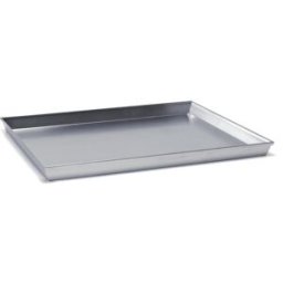 Ballarini Professionale Teglia rettangolare bordo svasato in alluminio - angoli saldati lega 3003, dim.40x30cm
