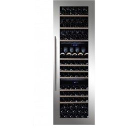 Dunavox Cantina Linea Built-in a 3 temperature ad incasso porta inox e maniglia inox - classe B, 89 bottiglie - DX-89.246TSS